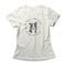 Camiseta Feminina Center Of My Universe - Off White - Marca Studio Geek 