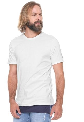 Camiseta Triton Estampada Off-white