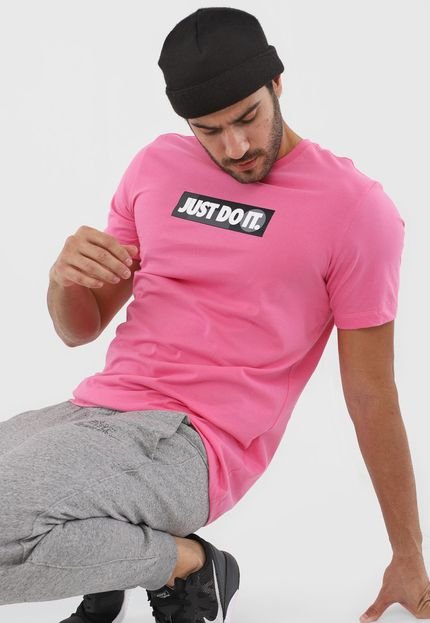 Camiseta Nike Sportswear Ss Jdi Bu Rosa - Marca Nike Sportswear