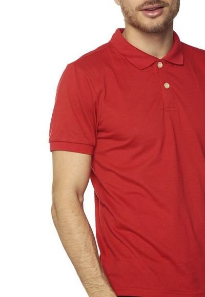 Camiseta polo 2025 roja