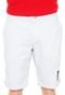 Bermuda Calvin Klein Jeans Logo Branco - Marca Calvin Klein Jeans