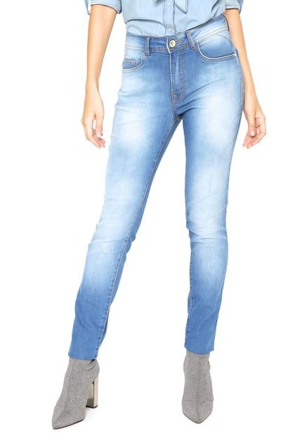 Calça Jeans Lez a Lez Skinny Azul - Marca Lez a Lez