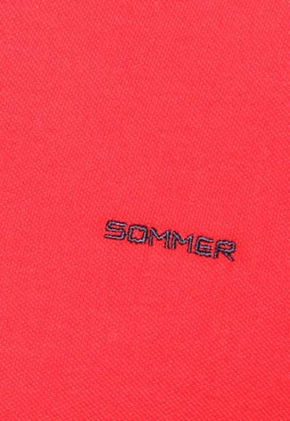 Camisa Polo Sommer Mark Vermelha