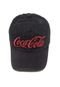 Boné Coca Cola Strapback Logo Preto - Marca Coca Cola Fashion