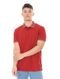 Polo Reserva Masculina Pima Cotton Piquet Tipped Collar Vermelho Escuro - Marca Reserva