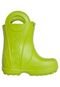 Bota Crocs Handle It Rain Boot Kids Verde - Marca Crocs