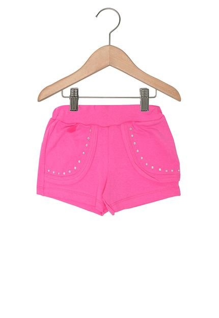 Short Liga Nessa Menina Rosa - Marca Liga Nessa