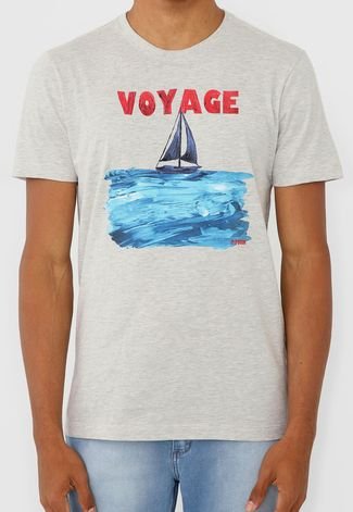 Camiseta Forum Voyage Cinza