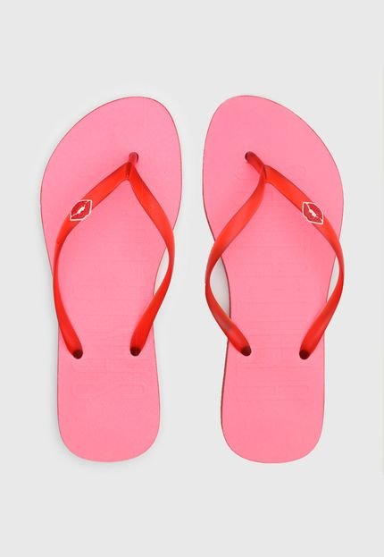 Chinelo Santa Lolla Borracha Acompanha Necessaire Rosa - Marca Santa Lolla