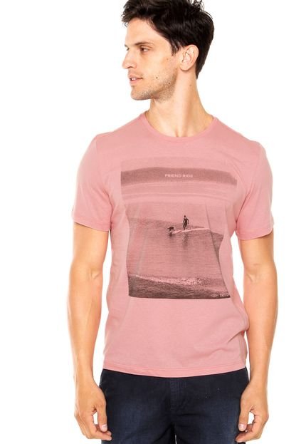 Camiseta Triton Brasil Rosa - Marca Triton