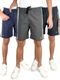 KIT 3 Bermuda Infantil Short Tactel Escolar Masculino - Marca KS