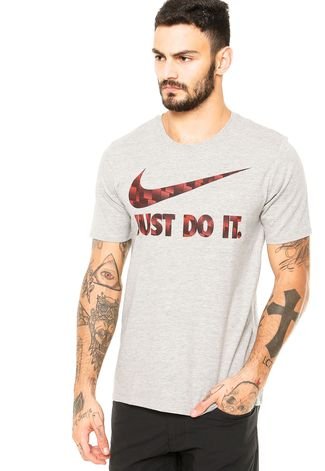 Camiseta Nike Sportswear Ultra Jdi Cinza