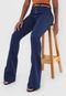 Calça Jeans Biotipo Flare Botões Azul - Marca Biotipo
