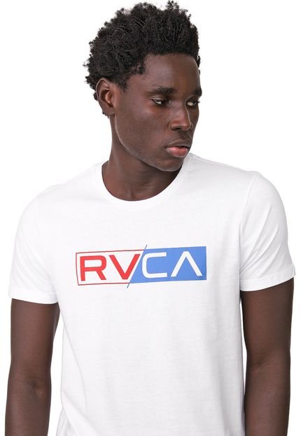Camiseta RVCA Lateral Big Branca - Marca RVCA