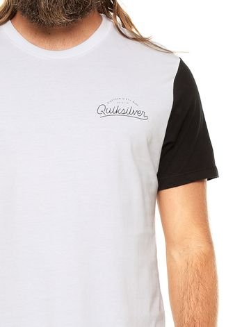 Camiseta Quiksilver Script Ville Branca