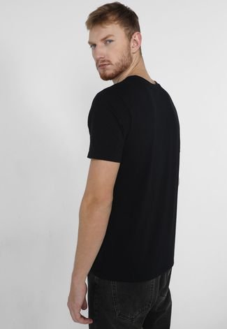 Camiseta John Sign Preto John John