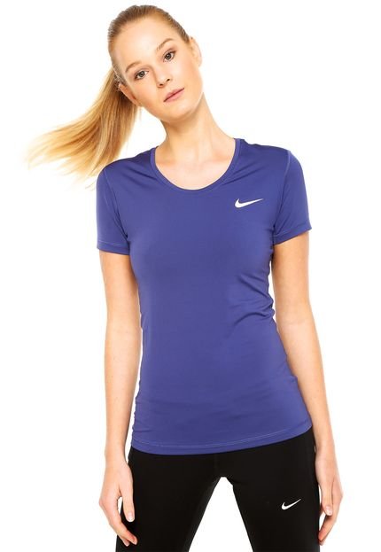 Camiseta Nike W Np Top Azul - Marca Nike