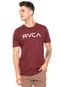 Camiseta RVCA Big Vinho - Marca RVCA