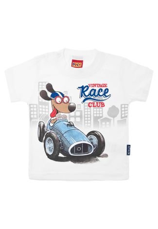 Camiseta Kyly Race Club Branca