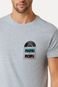 Camiseta Papi Pop Escudo Reserva Cinza - Marca Reserva