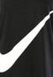 Regata Nike Sportswear Prep Large Swoosh Preta - Marca Nike Sportswear
