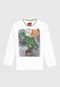 Camiseta Kyly Infantil Full Print Branca - Marca Kyly