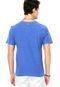 Camiseta Manga Curta Redley Gola V Basic Azul - Marca Redley