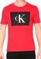 Camiseta Calvin Klein Jeans Reta Vermelha - Marca Calvin Klein Jeans