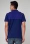 Camisa Polo Colcci Brasil Recorte Azul - Marca Colcci
