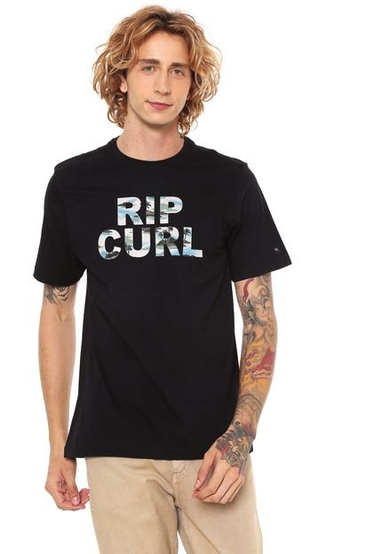 Camiseta Rip Curl Vibin Preta - Marca Rip Curl