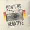 Almofada Don't Be Negative - Marca Studio Geek 