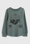 Camiseta Manga Longa GAP Minecrafit Verde - Marca GAP