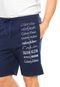 Bermuda Calvin Klein Underwear Lettering Azul - Marca Calvin Klein Underwear