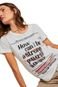 Camiseta Silk Woman Reversa Off-white - Marca Reversa