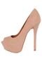 Peep Toe Santa Lolla Nude - Marca Santa Lolla