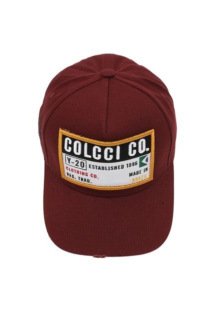 Boné Colcci Logo Vinho - Marca Colcci