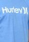 Camiseta Manga Curta Hurley O&O Push Through Azul - Marca Hurley