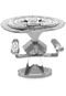 Mini Réplica de Montar Fascinations Star Trek U.S.S. Enterprise NCC-1701-D Prata - Marca Fascinations