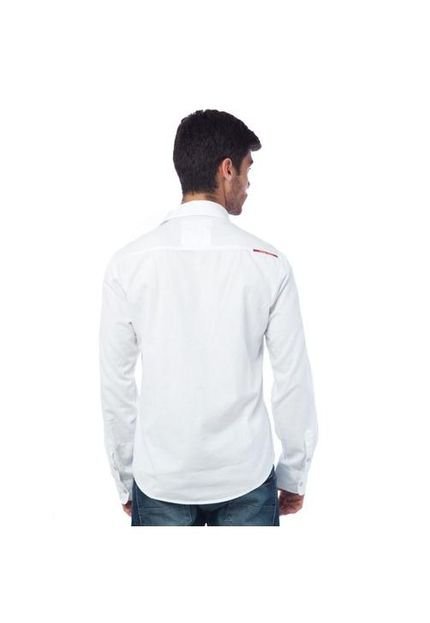 Camisa Casual Branco  - Marca Coca-Cola Jeans