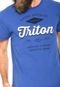 Camiseta Triton Logo Azul - Marca Triton