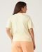 Blusa Feminina Plus Size Cúrcuma Malha Natural Color - Marca MALWEE PLUS