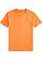 Camiseta Polo Ralph Lauren Custom Slim Fit Laranja - Marca Polo Ralph Lauren