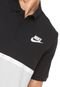 Camisa Polo Nike Sportswear Nsw Preta/Cinza - Marca Nike Sportswear