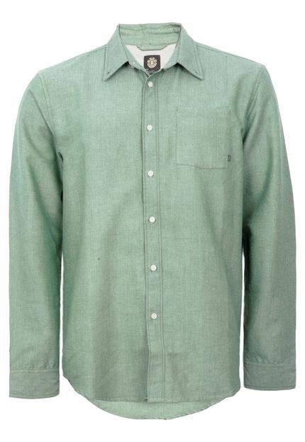 Camisa Element Básica Moss Verde - Marca Element