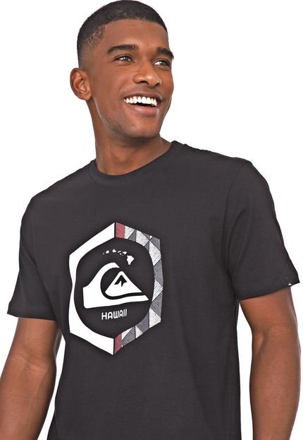 Camiseta Quiksilver Kahuku Preta - Marca Quiksilver