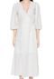 Vestido Colcci Midi Lese Branco - Marca Colcci