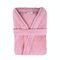 Roupão Chronos Plush Microfibra Kimono Tamanho P - Veludo Rosa - Marca Casa Modelo Enxovais