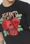 Camiseta Blunt In Roses Preta - Marca Blunt