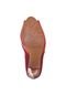 Peep Toe Beira Rio Duo Color Vinho - Marca Beira Rio