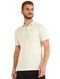 Polo Forum Masculina Muscle Linho Pocket Caqui Mescla Claro - Marca Forum